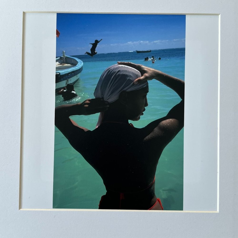 Magnum, David Alan Harvey signed photo print, 6x6